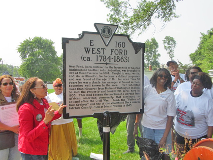 GUM Springs Festival 2023 New Sign with Descendent GB medium